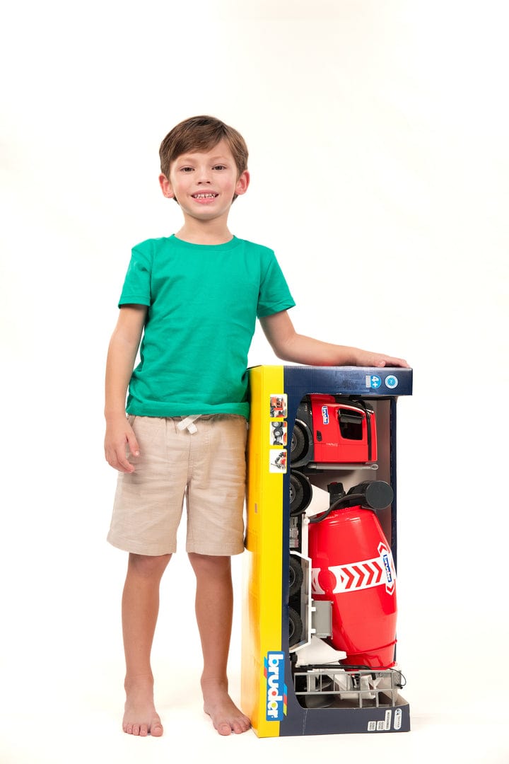 BRUDER Camión Camión de Cemento MB Arocs 03655 - Escala 1:16- BRUDER BRU03655