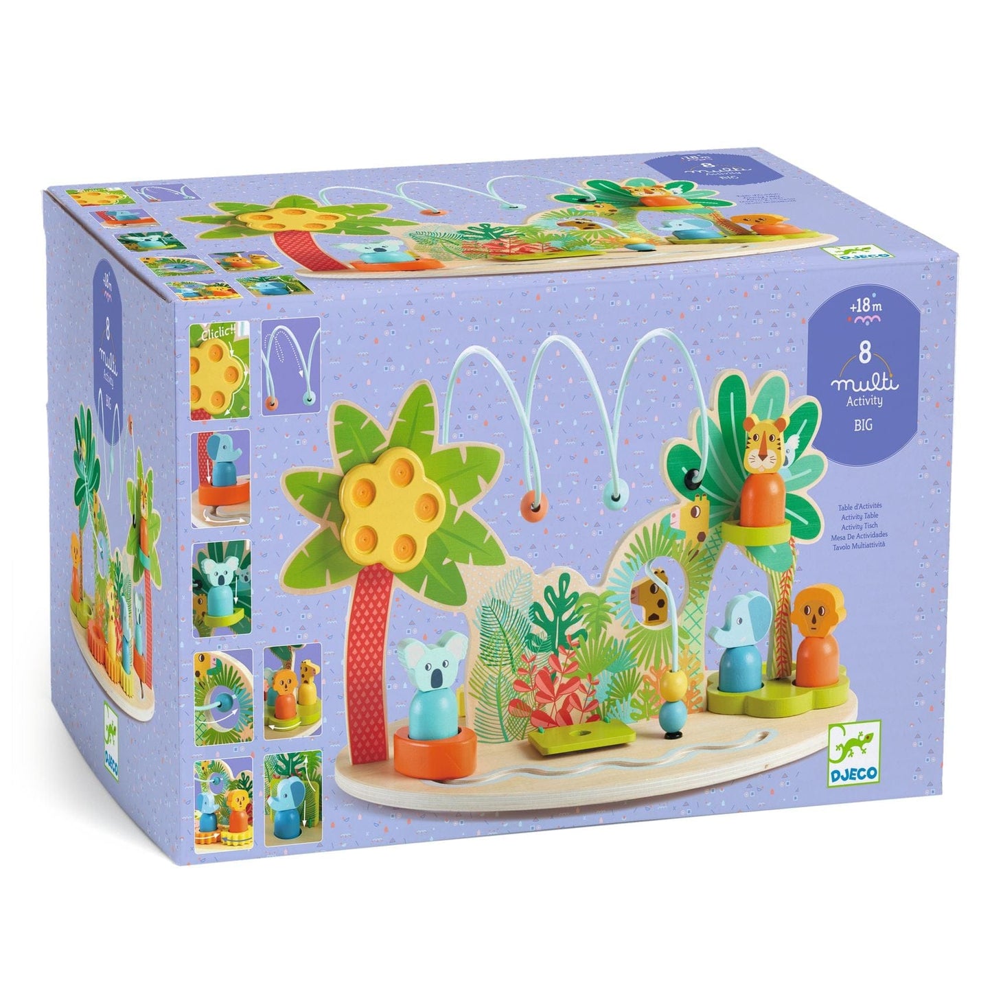 DJECO Destreza y Habilidades Juego de Actividades Multi Big DJ06294