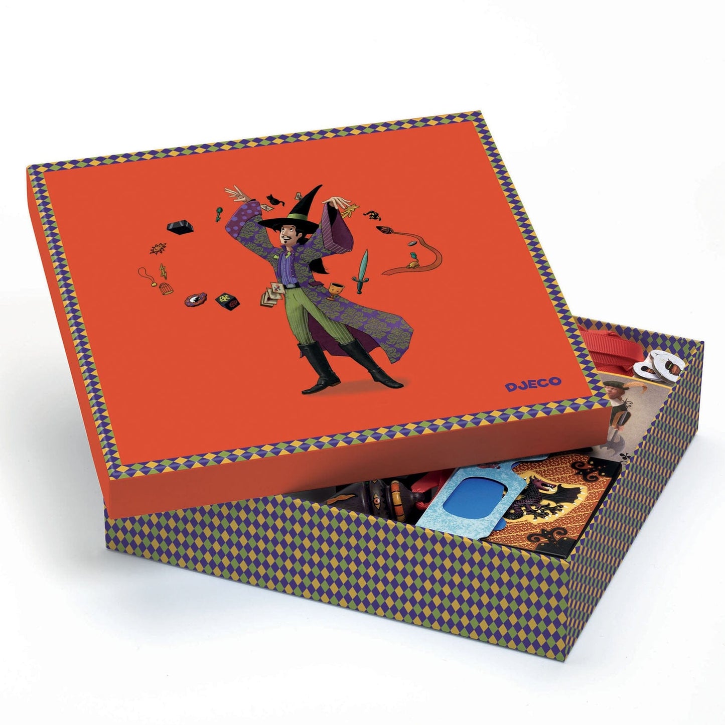 DJECO Juegos de mesa Box Mágico Mago Increíble DJ09962