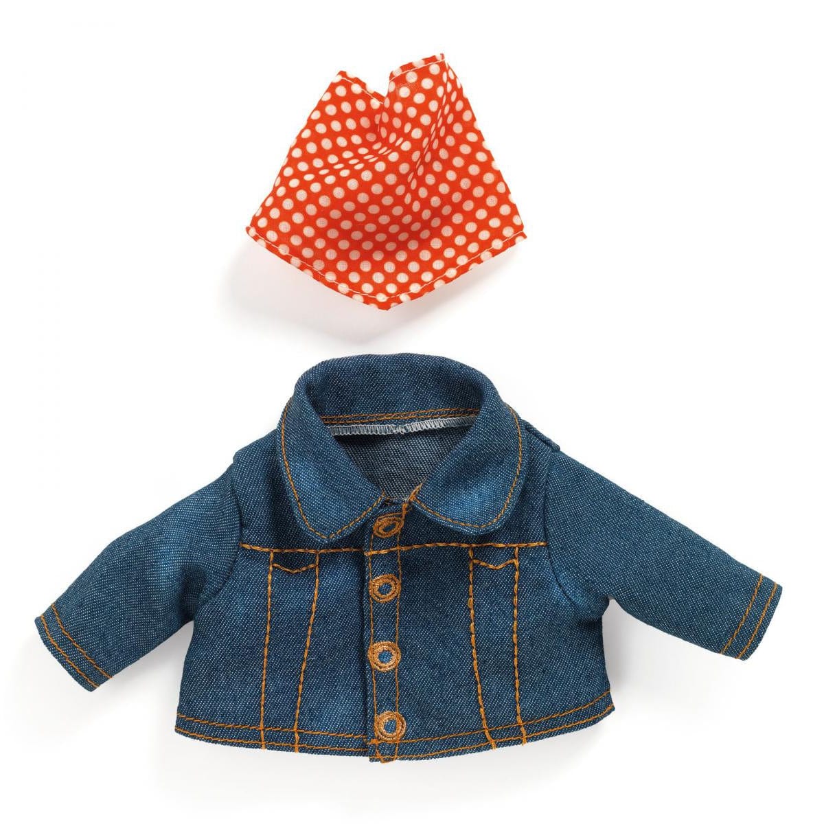 Djeco Muñecas Conjunto para Muñecas Pomea - Chaqueta Azul - Djeco DJ07773