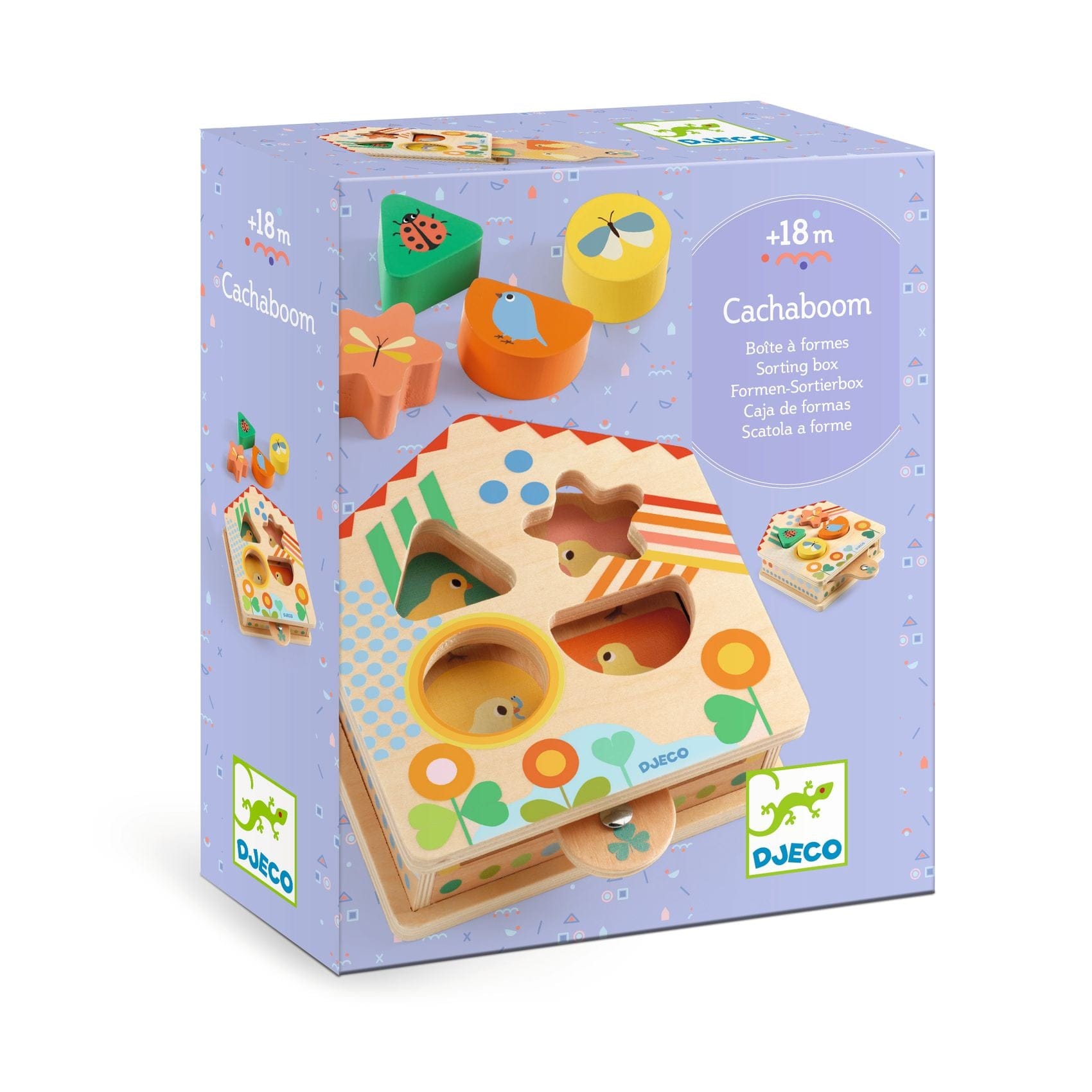 Djeco Puzzles y encajes Juego de motricidad cachaboom DJ06367