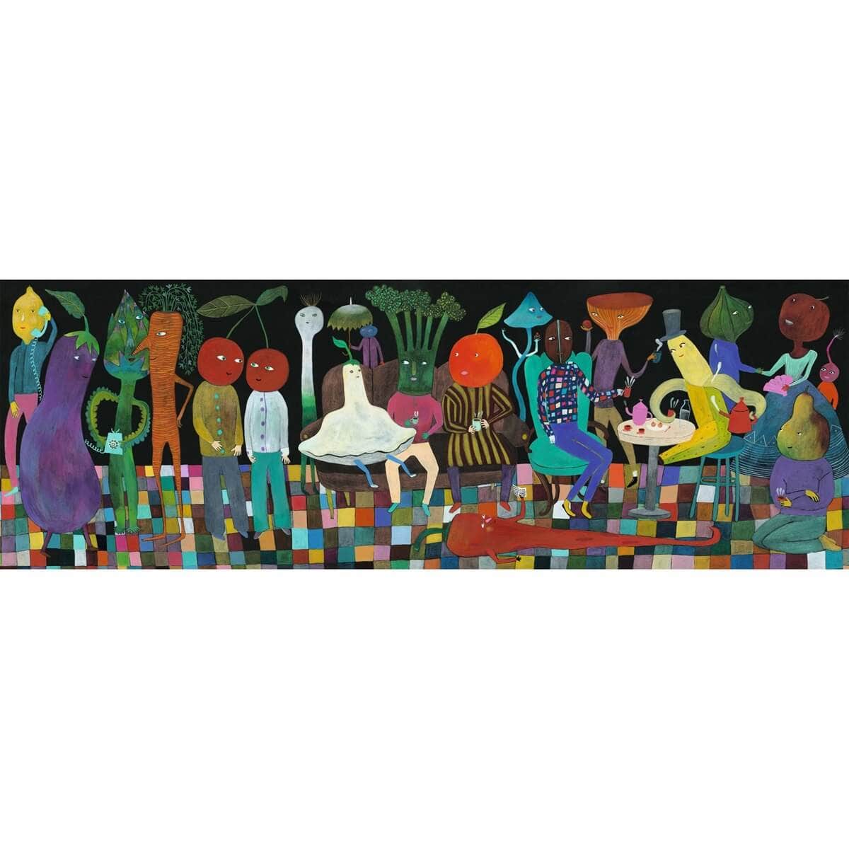 DJECO Puzzles y encajes Puzzle artístico de una Caponata 350 piezas - Djeco DJ07680