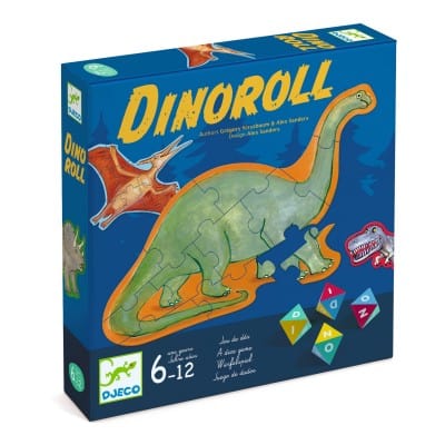 Djeco Puzzles y encajes Puzzle Dinoroll - Djeco DJ00822