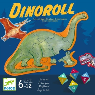 Djeco Puzzles y encajes Puzzle Dinoroll - Djeco DJ00822