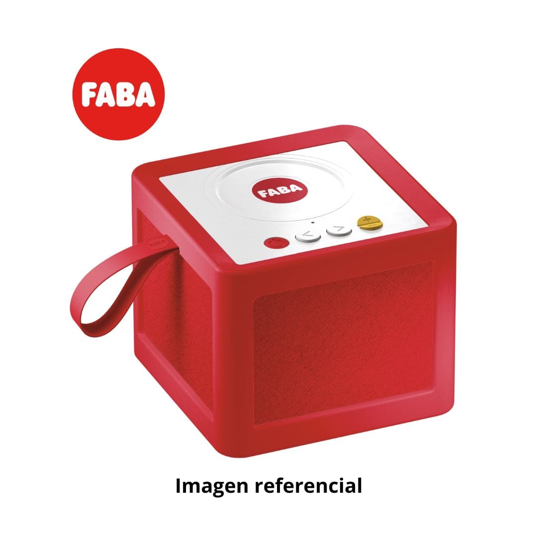 FABA Cuentacuentos Funda protectora roja para altavoz Faba BPS10003