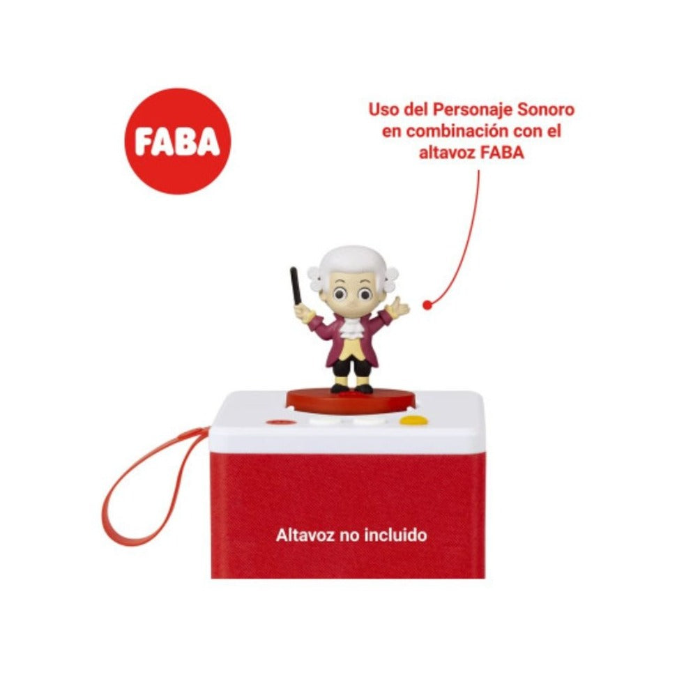 FABA Cuentacuentos Personaje sonoro para cuentacuentos Dulces sinfonías de Mozart FFL30003