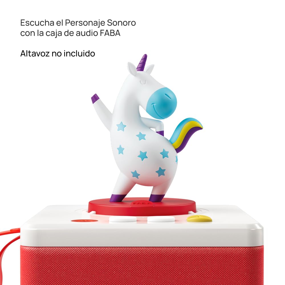 FABA Cuentacuentos Personaje sonoro para cuentacuentos el unicornio feliz FFL30001