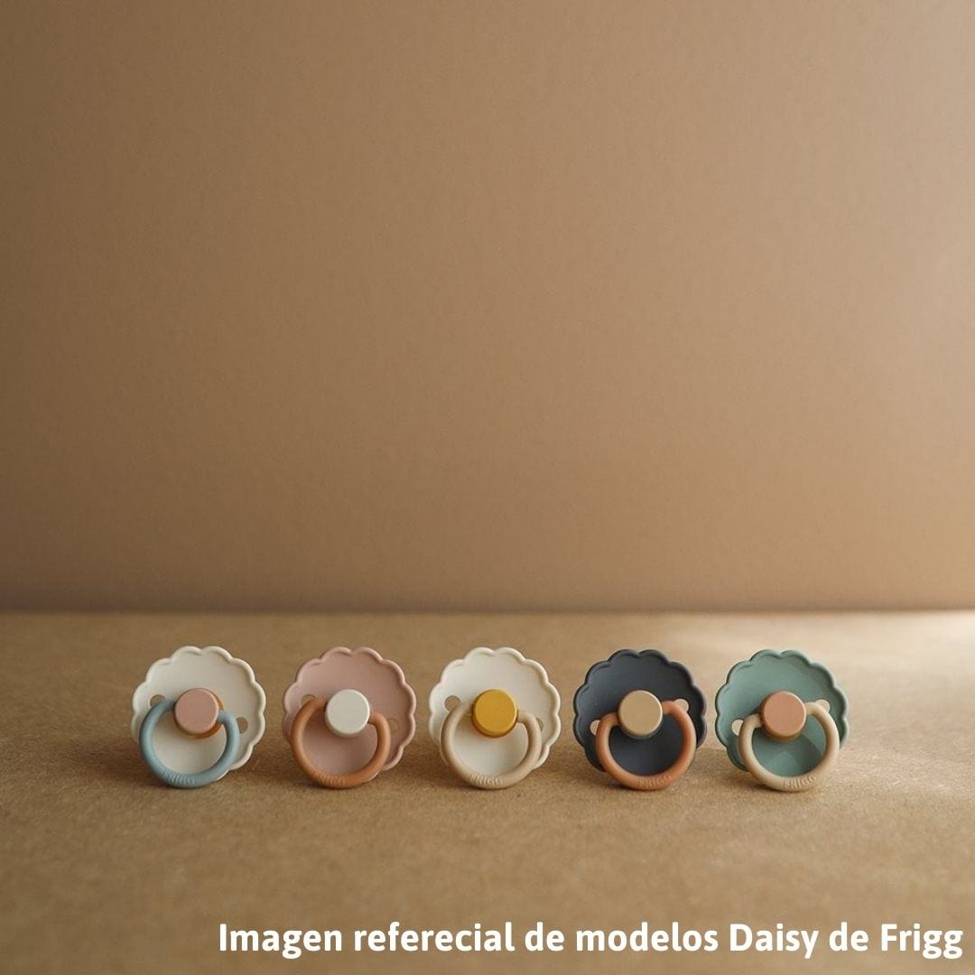 Frigg Chupete Chupete Redondo de Caucho Natural X1 Daisy Talla 1 Lavender Haze - Frigg FRI10402