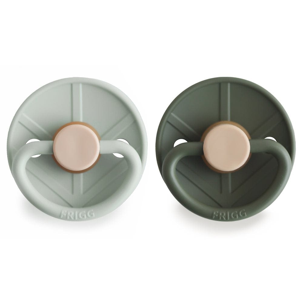 Frigg Chupete Chupete Redondo de Caucho Natural X2 Viking Talla 1 Holger / Ragnar - Frigg FRI101542