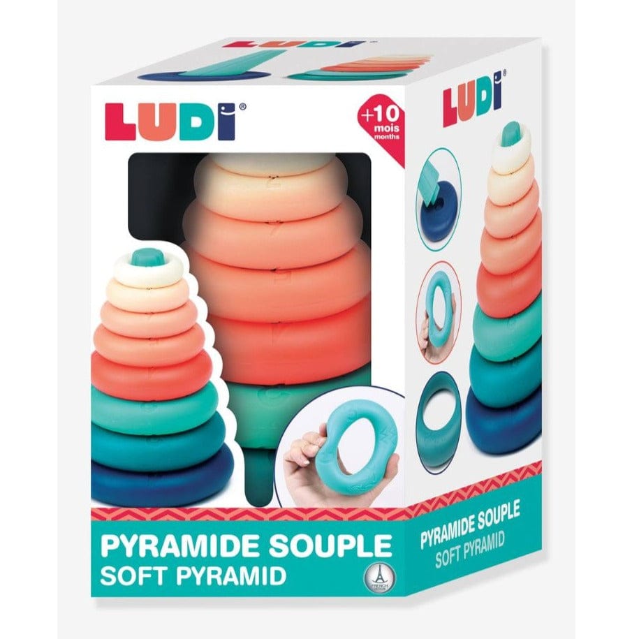 LUDI Destreza y Habilidades Pirámide de anillos Ludi LU30120