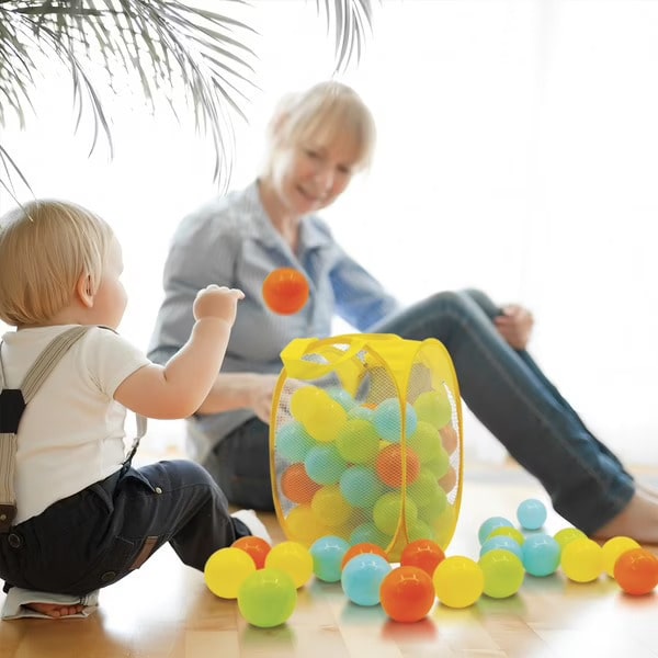 LUDI Pelota Balde de pelotas pop up - Ludi LU90050