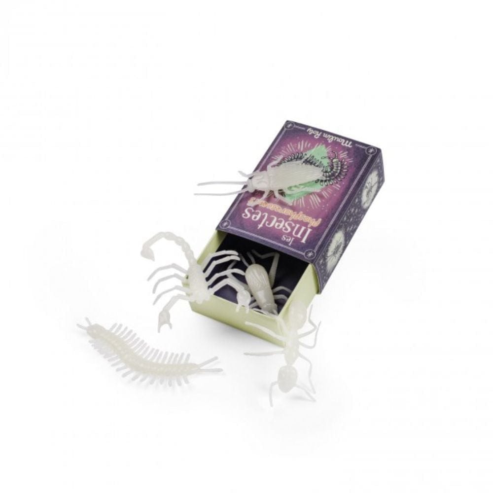 MOULIN ROTY 5 insectos que brillan en la oscuridad - Moulin Roty 711393