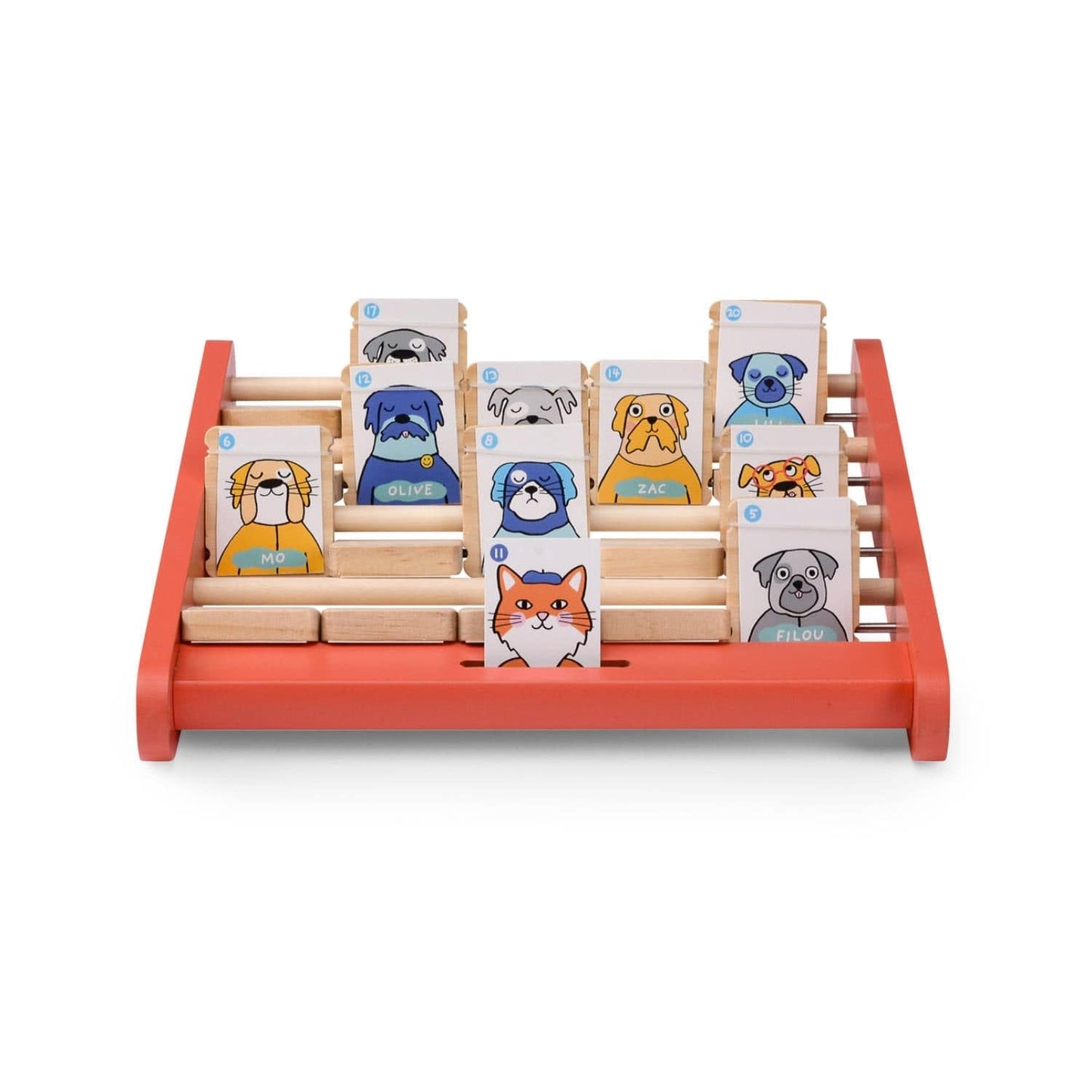 MOULIN ROTY Juegos de mesa Juego de madera ¿Quién eres? Les Loufoques - Moulin Roty 683363