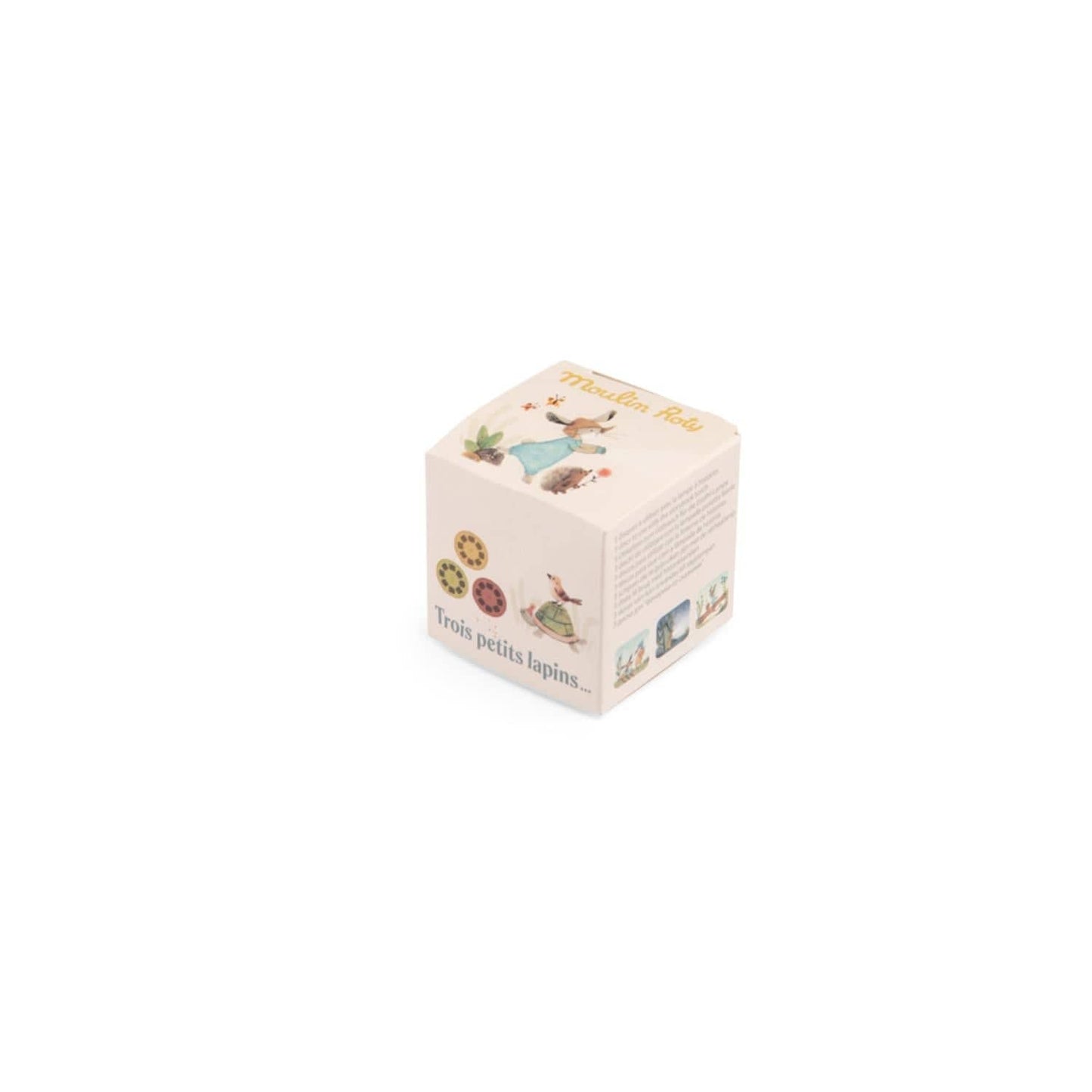 MOULIN ROTY Linterna de Historias Caja con 3 Discos Para Linterna de Historias Trois Petits Lapins - Moulin Roty 678364