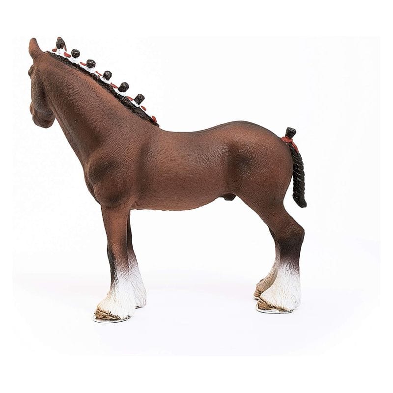 Schleich Animales y Dinosaurios Caballo semental clydesdale coleccionable - Schleich SCH13808