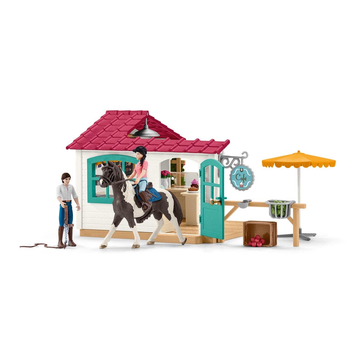 Schleich Animales y Dinosaurios Cafetería de Jinetes - Schleich SCH42592
