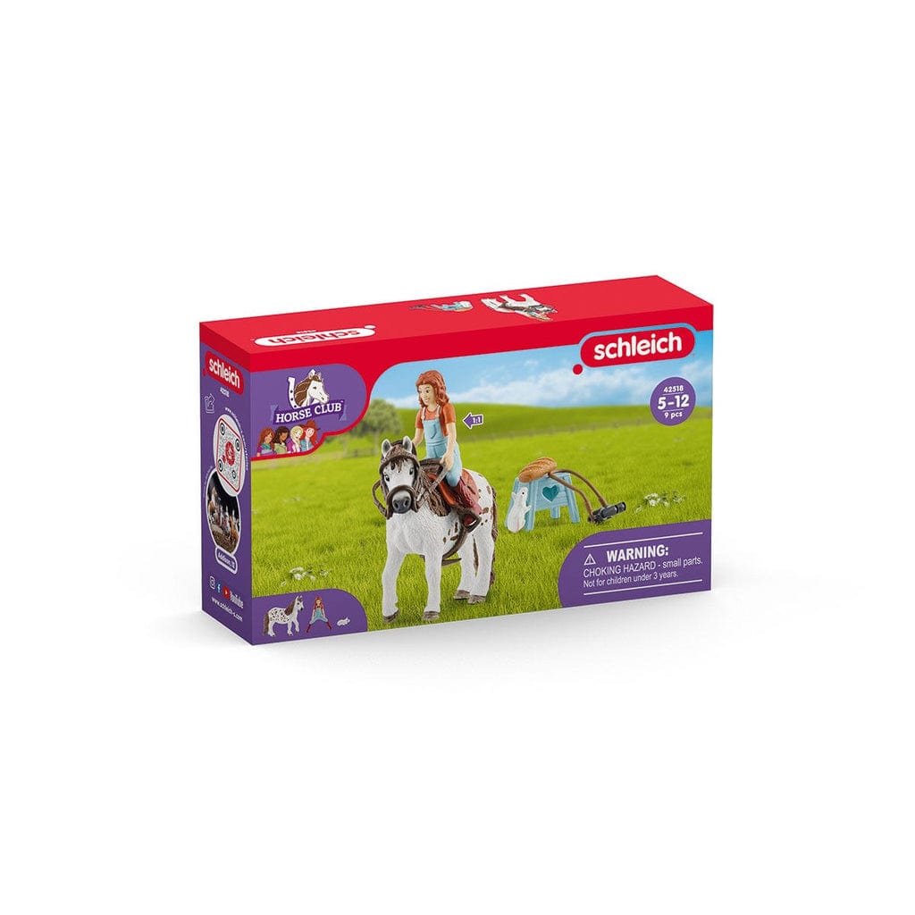 Schleich Animales y Dinosaurios Club de caballos de Mía y Spotty - Schleich SCH42518