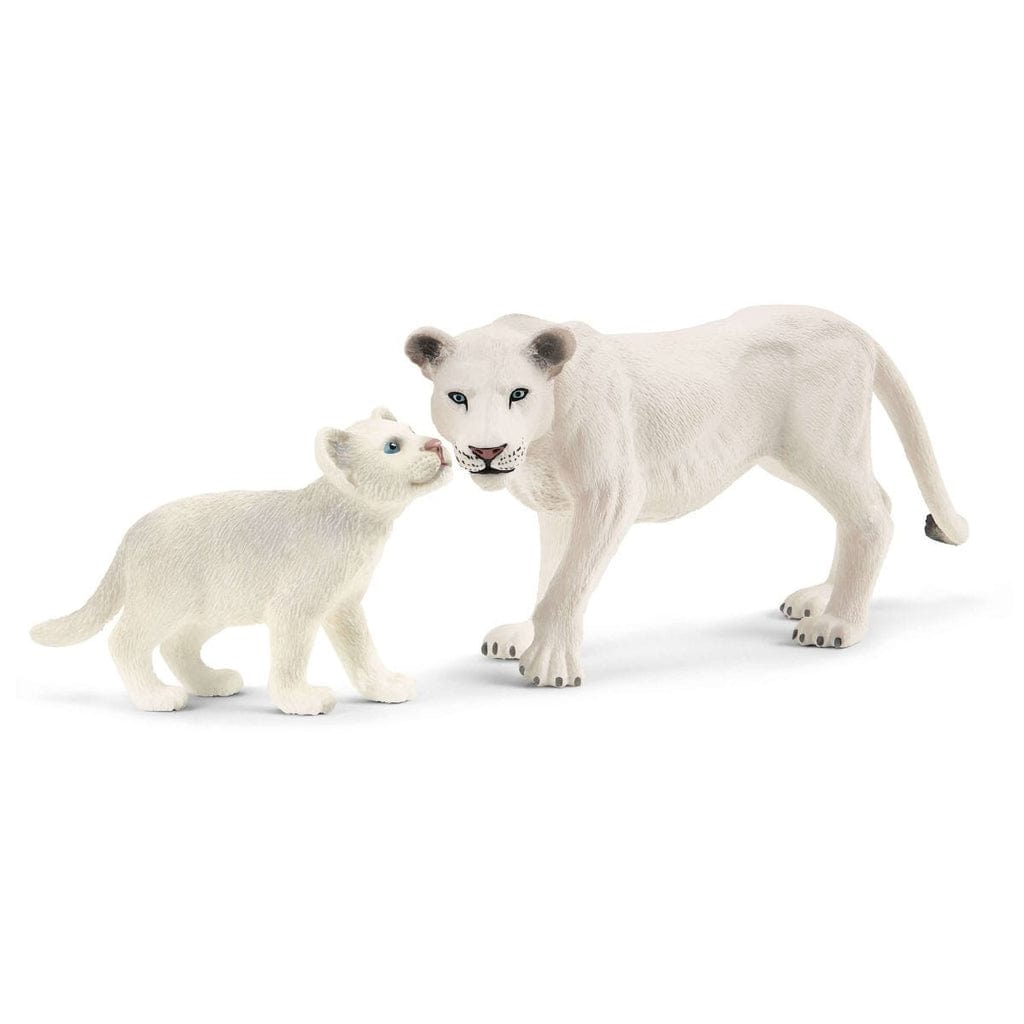 Schleich Animales y Dinosaurios Madre Leona blanca con cachorros - Schleich SCH42505