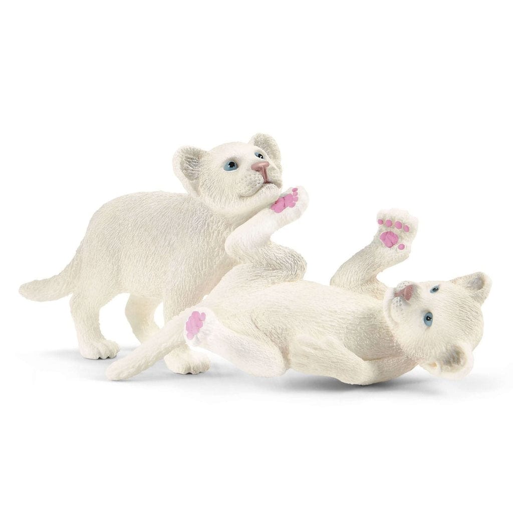 Schleich Animales y Dinosaurios Madre Leona blanca con cachorros - Schleich SCH42505