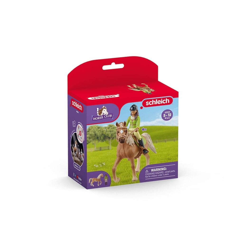 Schleich Animales y Dinosaurios Set Club de Caballos de Sarah & Mystery - Schleich SCH42542