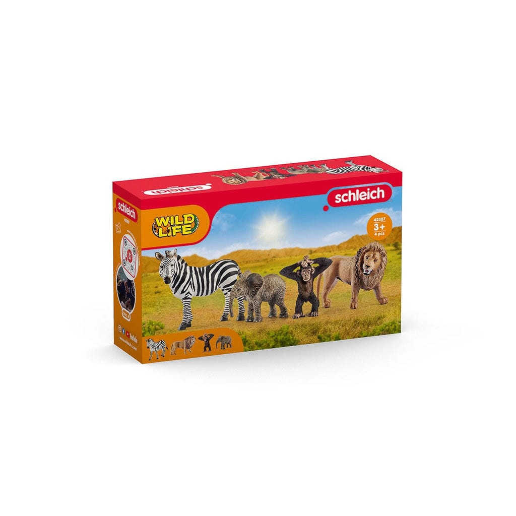Schleich Animales y Dinosaurios Set de iniciación Wild Life - Schleich SCH42387