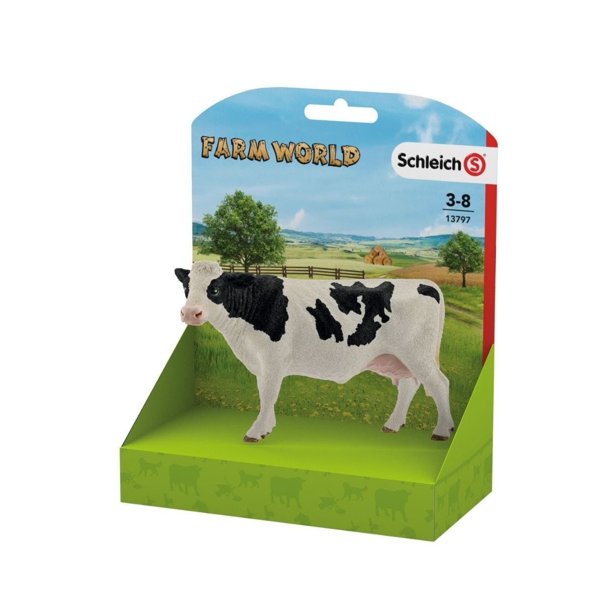 Schleich Animales y Dinosaurios Vaca holstein coleccionable - Schleich SCH13797