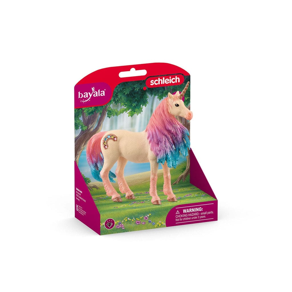 Schleich Animales y Dinosaurios Yegua unicornio Marshmallow coleccionable - Schleich SCH70723