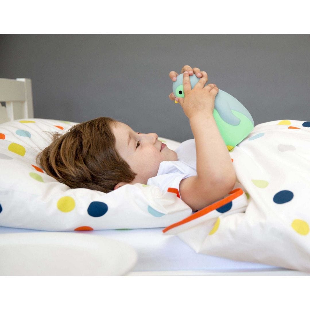 Zazu Luz Nocturna / Espantacuco Luz nocturna con educador de sueño pam pingüino azul - Zazu ZA-PAM-02