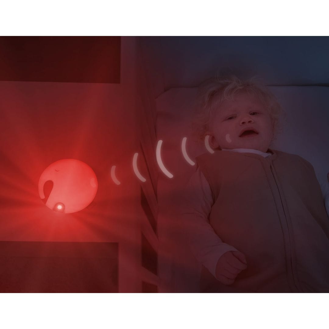 Zazu Luz Nocturna / Espantacuco luz nocturna de respiración con sensor de llanto elefante emmy - Zazu ZA-EMMY-01