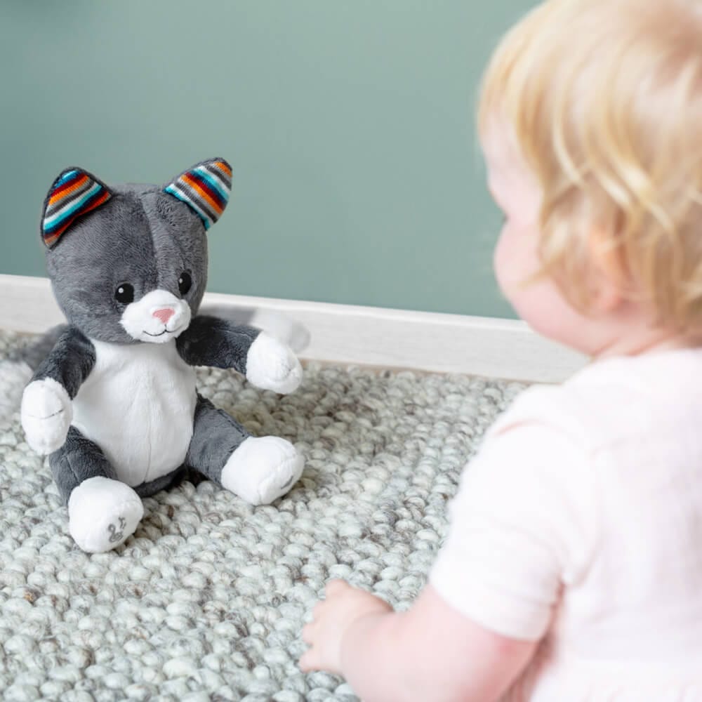 Zazu Peluches con ruido blanco Peluche de gato Chloe con canciones - Zazu ZA-CHLOE-01