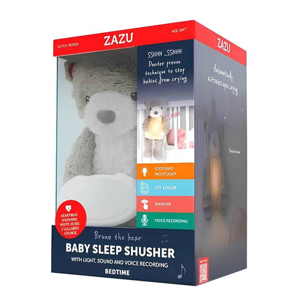 Zazu Peluches con ruido blanco Peluche Entrenador de Sueño Bruno el Oso - Zazu ZA-BRUNO-01