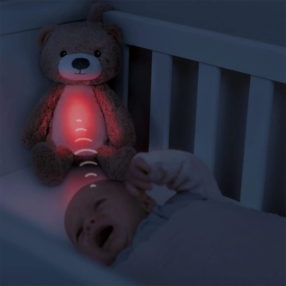 Zazu Peluches con ruido blanco Peluche Entrenador de Sueño Oso Brody - Zazu ZA-BRODY-01