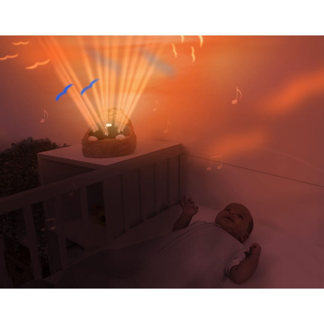 zazu Peluches con ruido blanco Peluche henry el erizo con proyección y sonidos relajantes - Zazu ZA-HENRY-01