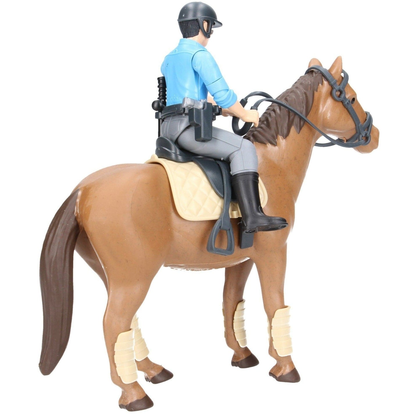 BRUDER Transportes Caballo Con Oficial de Policía 62502 1- Escala 1:16- BRUDER BRU62507