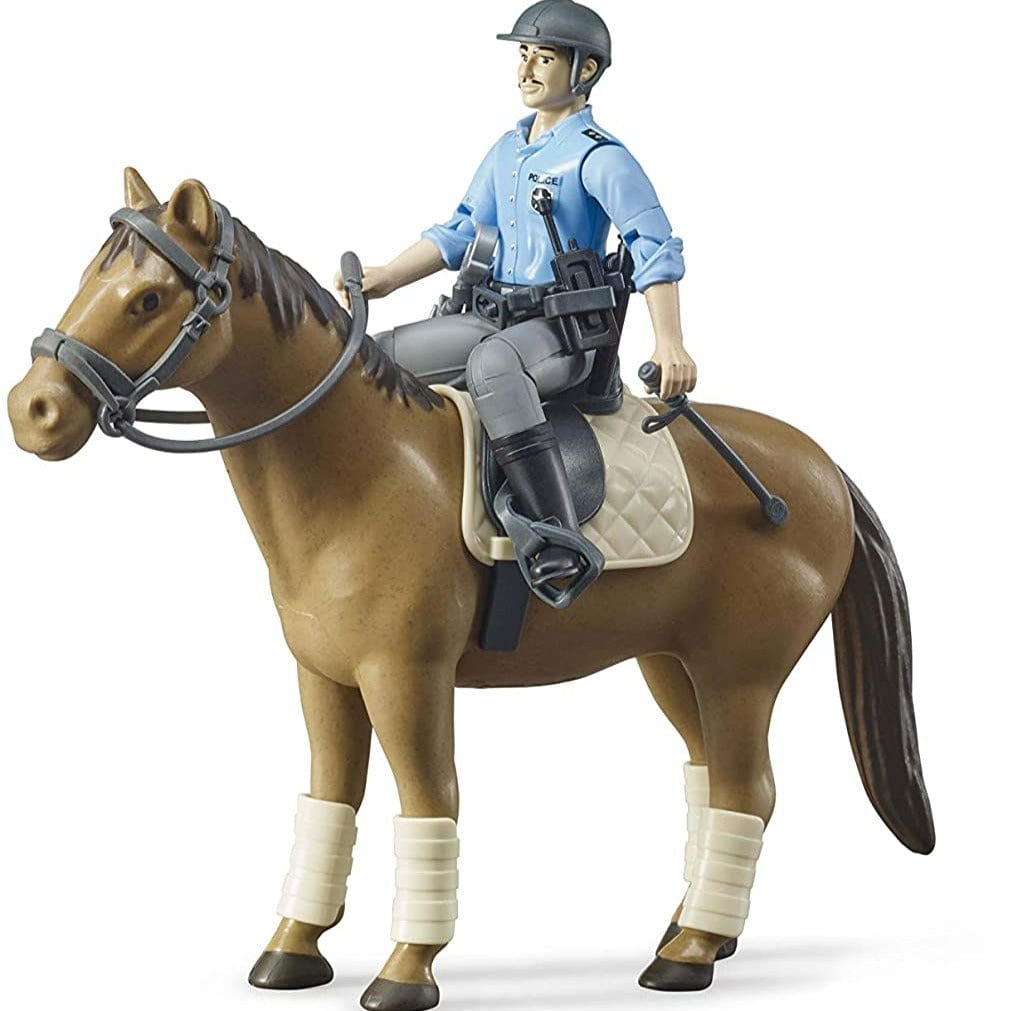 BRUDER Transportes Caballo Con Oficial de Policía 62502 - BRUDER BRU62507