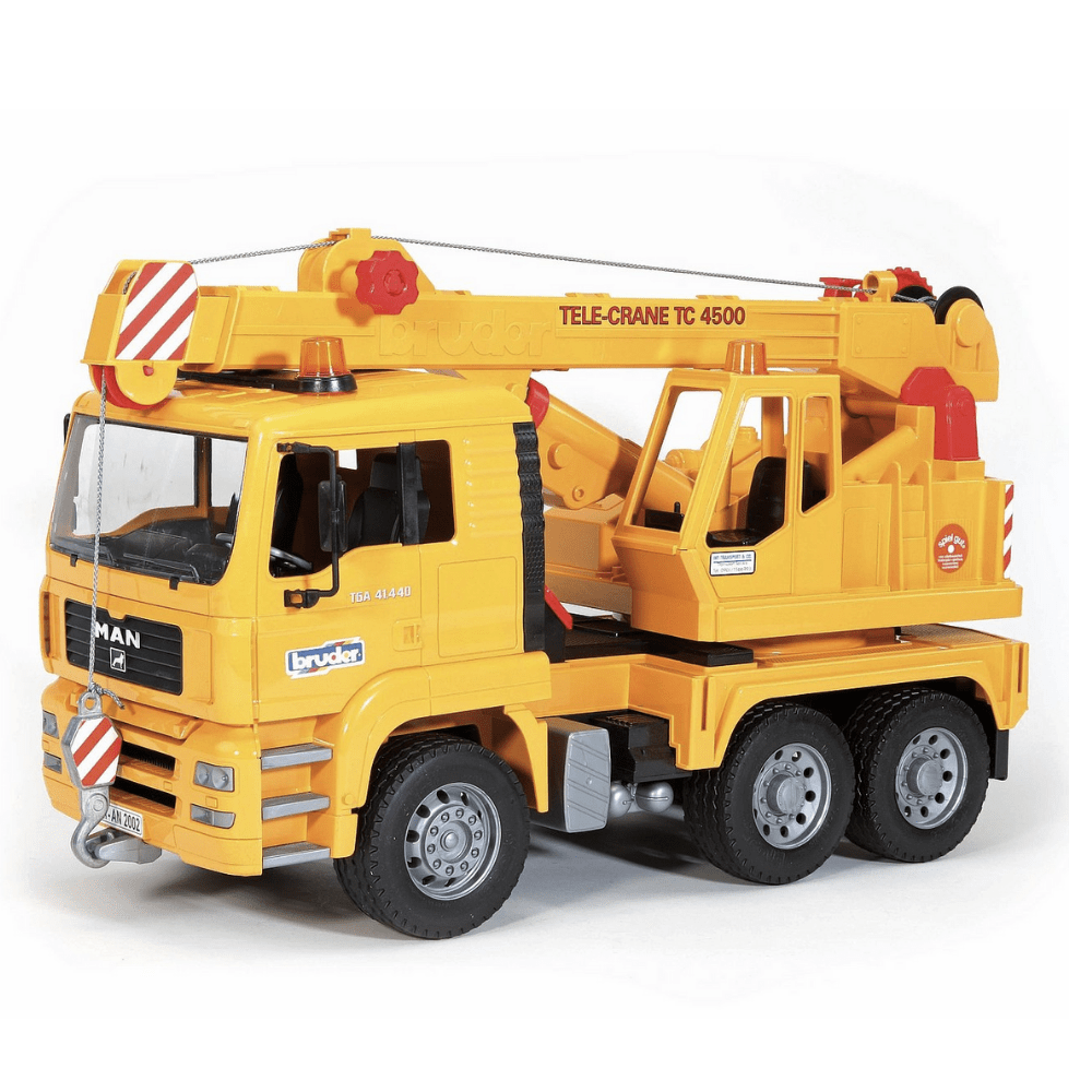 BRUDER Transportes Camión-grúa MAN TGA (sin módulo Light and Sound) 02754- Escala 1:16- BRUDER BRU02754