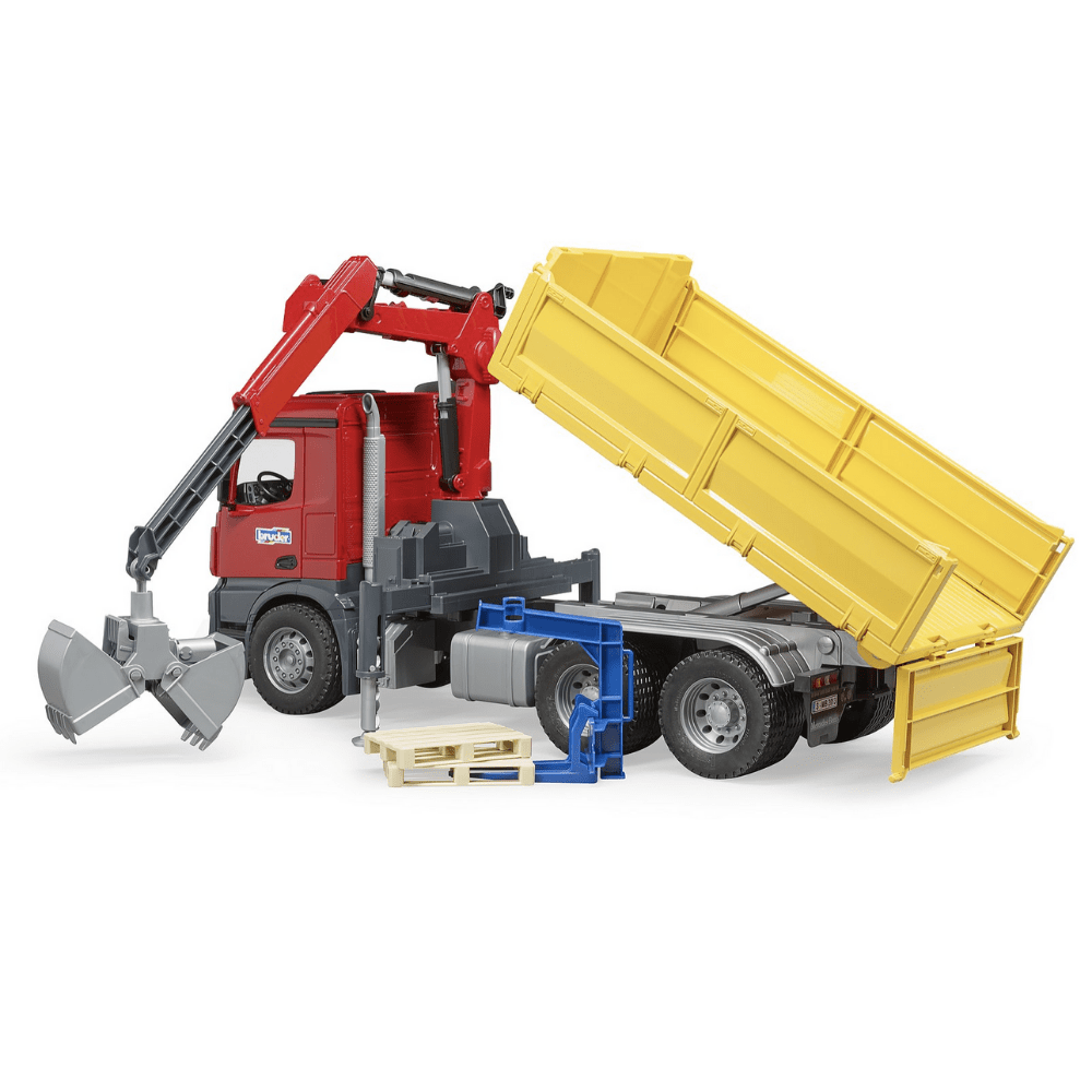 BRUDER Transportes Camión para obras de MB Arocs 03651- Escala 1:16- BRUDER