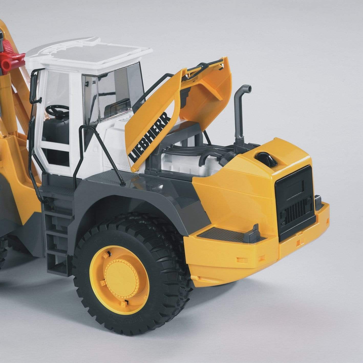 BRUDER Transportes Cargadora sobre ruedas Liebherr- Escala 1:16- BRUDER BRU02430