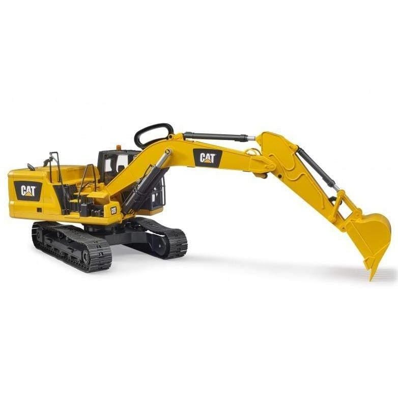 BRUDER Transportes Cat Excavadora de cadenas 02483 - Escala 1:16- BRUDER BRU02483