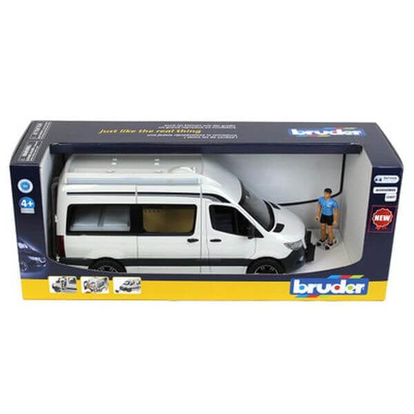 BRUDER Transportes MB Sprinter Camper con conductor 02672 Escala 1:16- BRUDER BRU02672