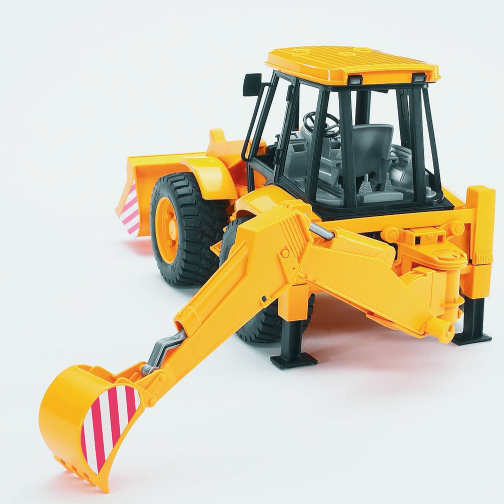 BRUDER Transportes Retroexcavadora JCB 4CX - Escala 1:16 - BRUDER