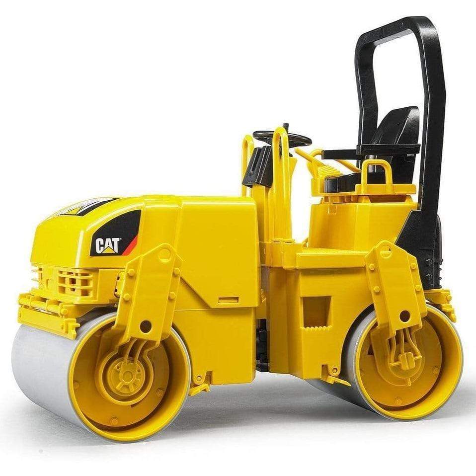 BRUDER Transportes Rodillo vibratorio en tándem CAT 02433- Escala 1:16- BRUDER BRU02433