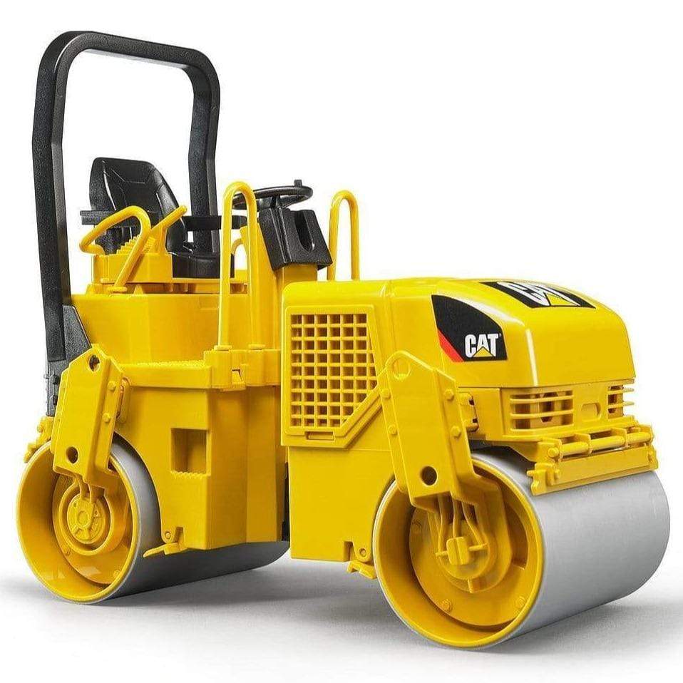 BRUDER Transportes Rodillo vibratorio en tándem CAT 02433- Escala 1:16- BRUDER BRU02433