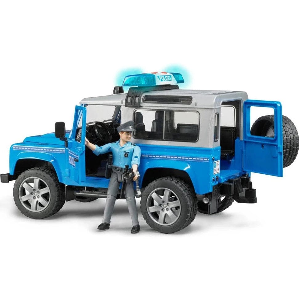 BRUDER Transportes Vehículo Policial Land Rover - BRU02588 BRU02588