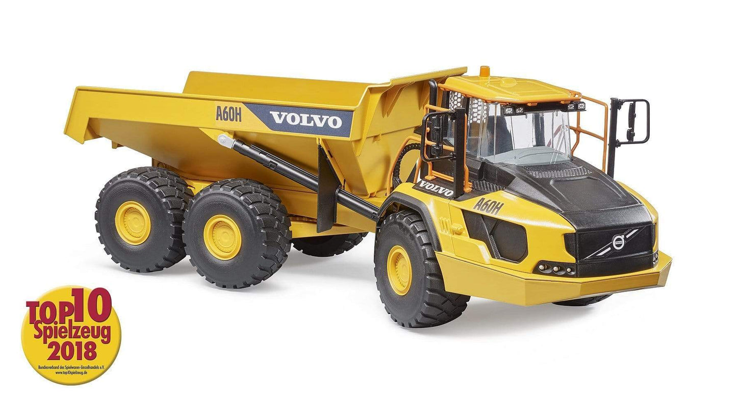 BRUDER Transportes Volvo Dumper A60H 02455- Escala 1:16- BRUDER BRU02455