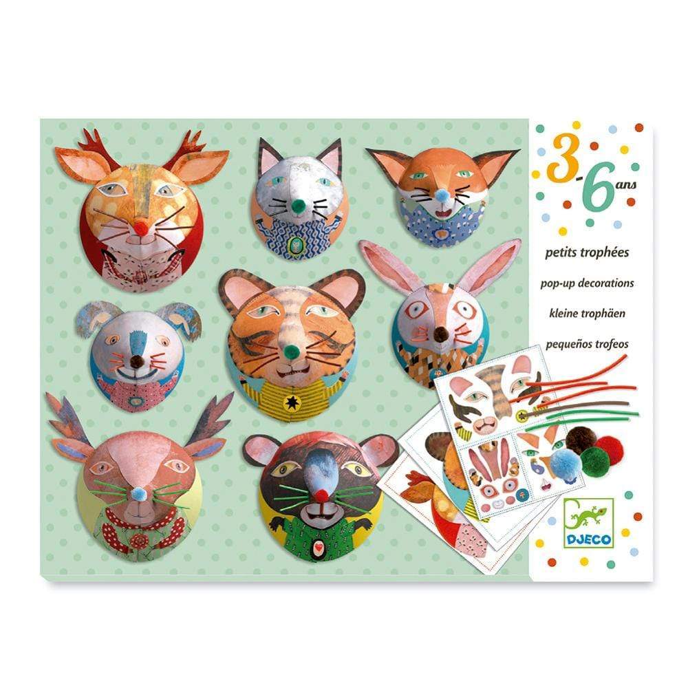 Design By Djeco Arte y Manualidades +3 Creando tu Galería de Arte: Decoración Pop Up DJ08944