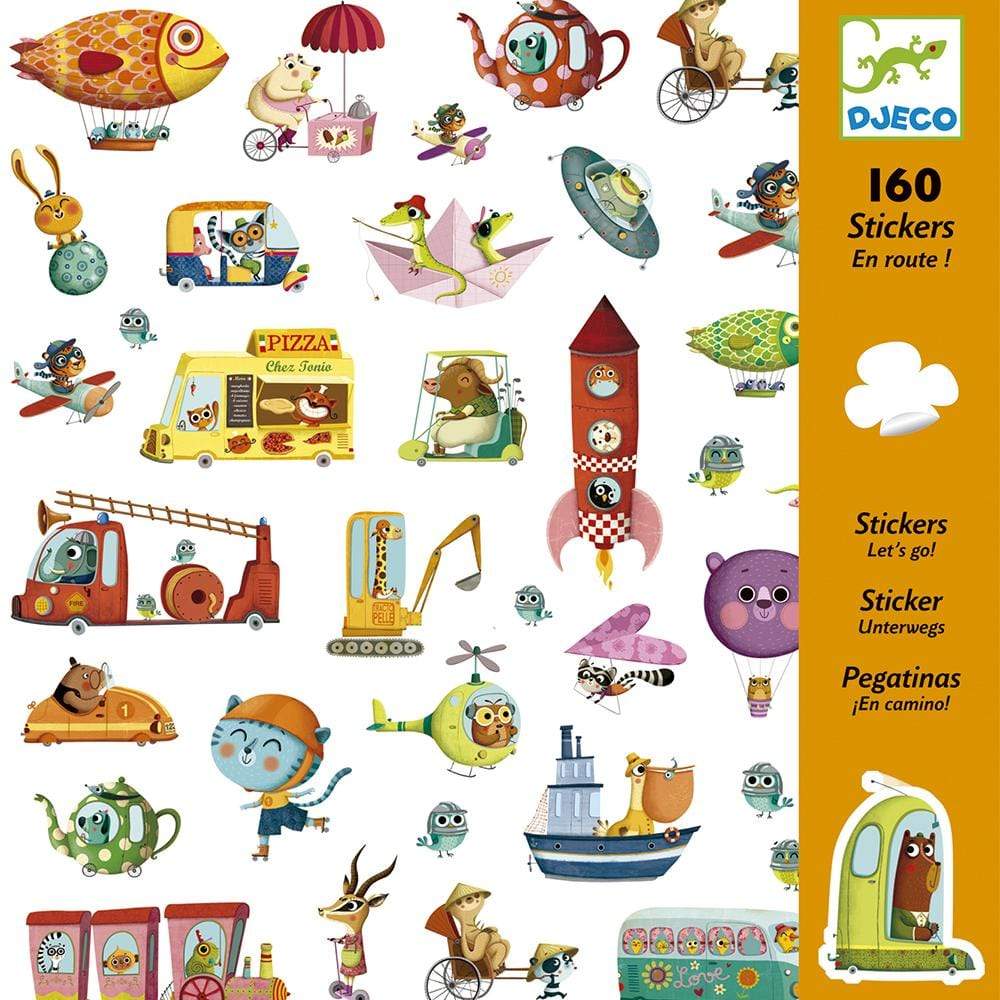 Design By Djeco Arte y Manualidades +3 Stickers En Camino! DJ08844