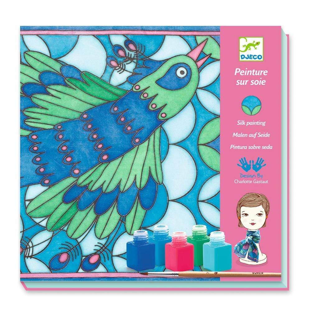 Design By Djeco Arte y Manualidades +7 Diseñando mi bufanda: Peacock DJ09850