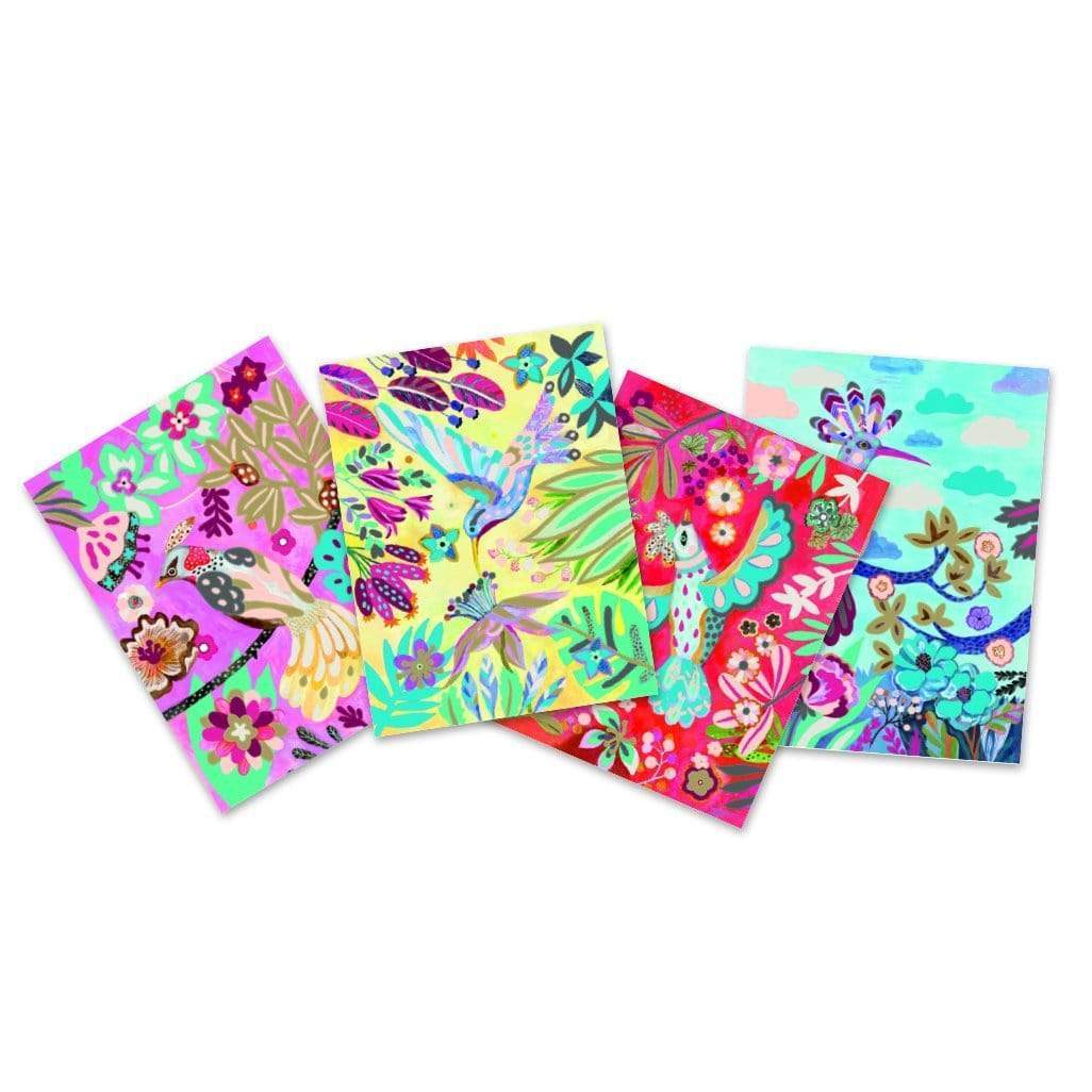 Design By Djeco Arte y Manualidades +7 Set de Pintura con acuarelas Melody DJ08963