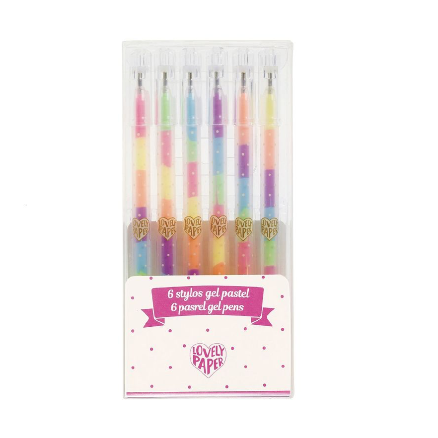 Design By Djeco Arte y manualidades Copia de 8 Lápices Gel Pasteles